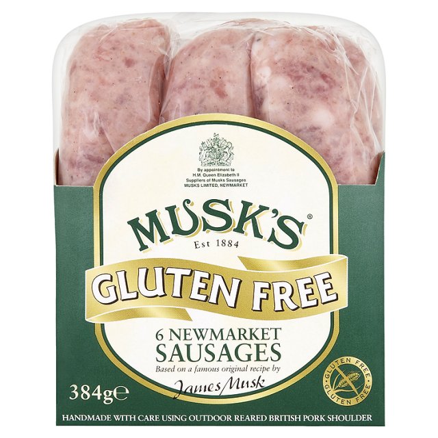 gluten free sausages